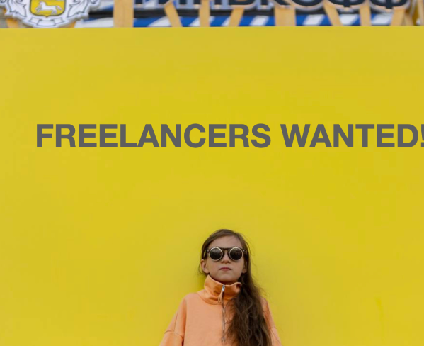 Freelancers wanted! | Работа для фрилансеров