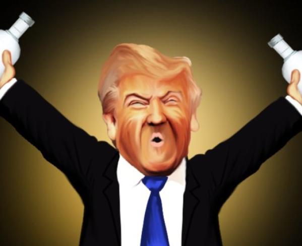 Золотая водка от Дональда Трампа