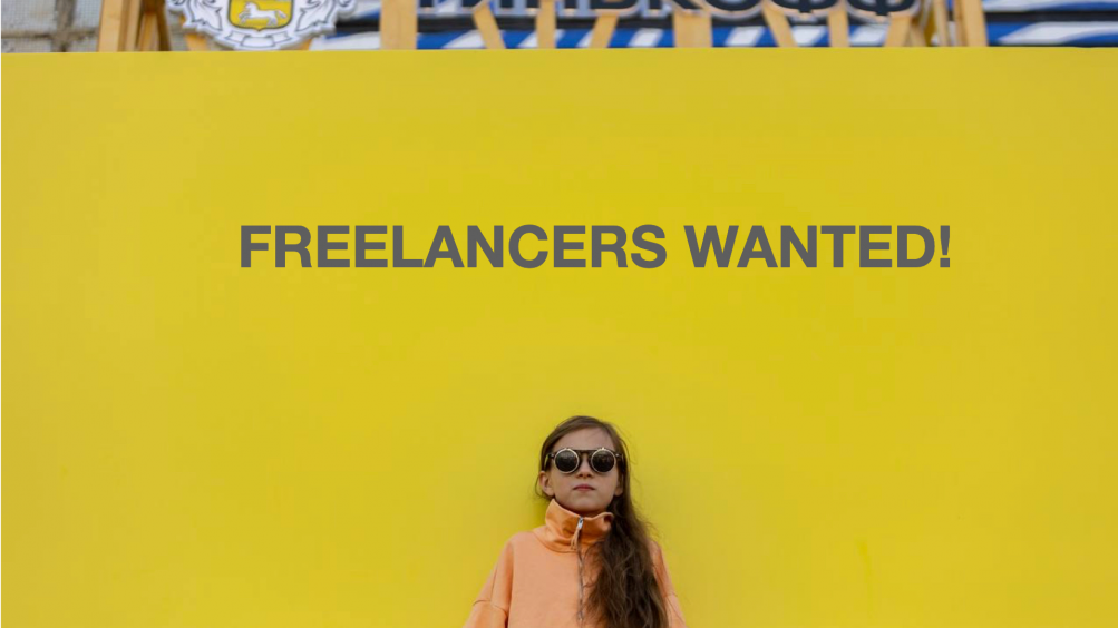 Freelancers wanted! | Работа для фрилансеров