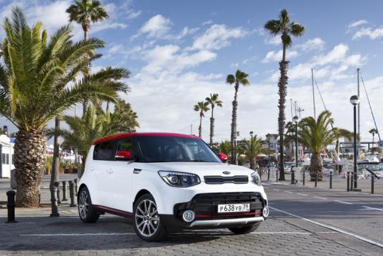 KIA Soul test drive in Barcelona