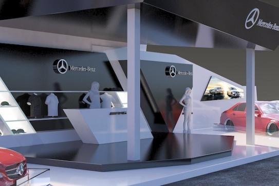 Area for Mercedes-Benz in the DTM