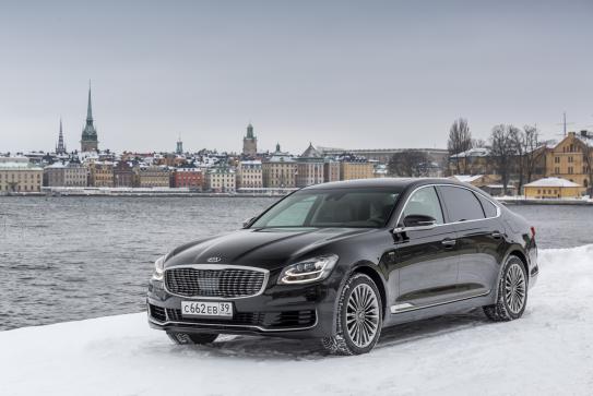KIA K900 Sweden test drive