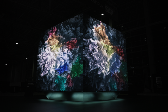 SAP Big Data Media Sculpture