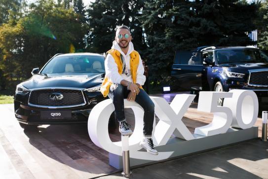 Test drive of the new INFINITI QX50 and QX80