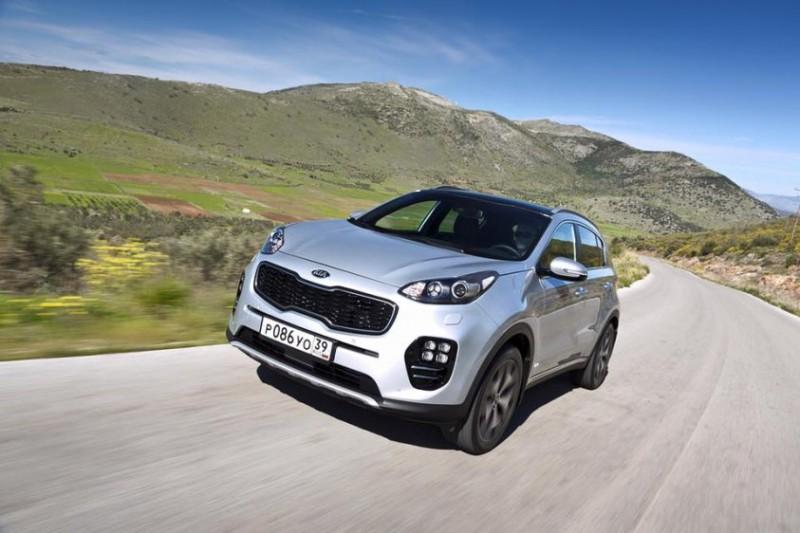 Test drive Kia Sportage в Греции