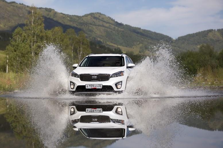 KIA SUV тест-драйв на Алтае