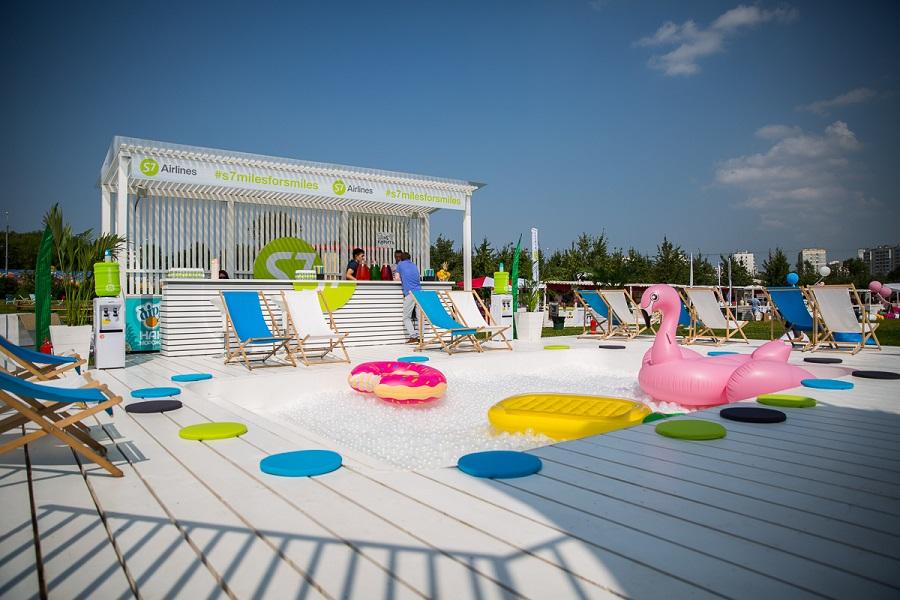 Стенд для S7 Airlines на Пикник "Афиши"