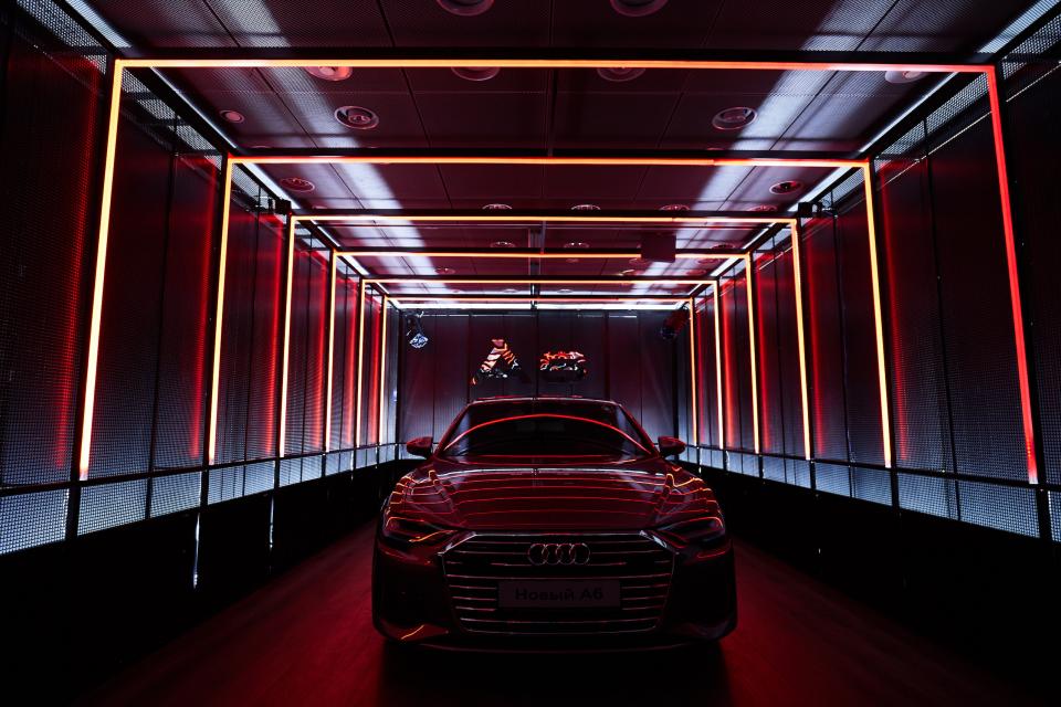 Закрытая презентация AUDI A6