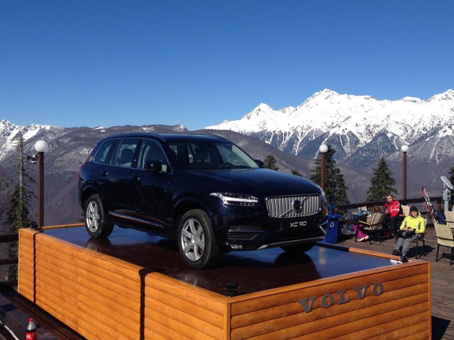 Volvo podium